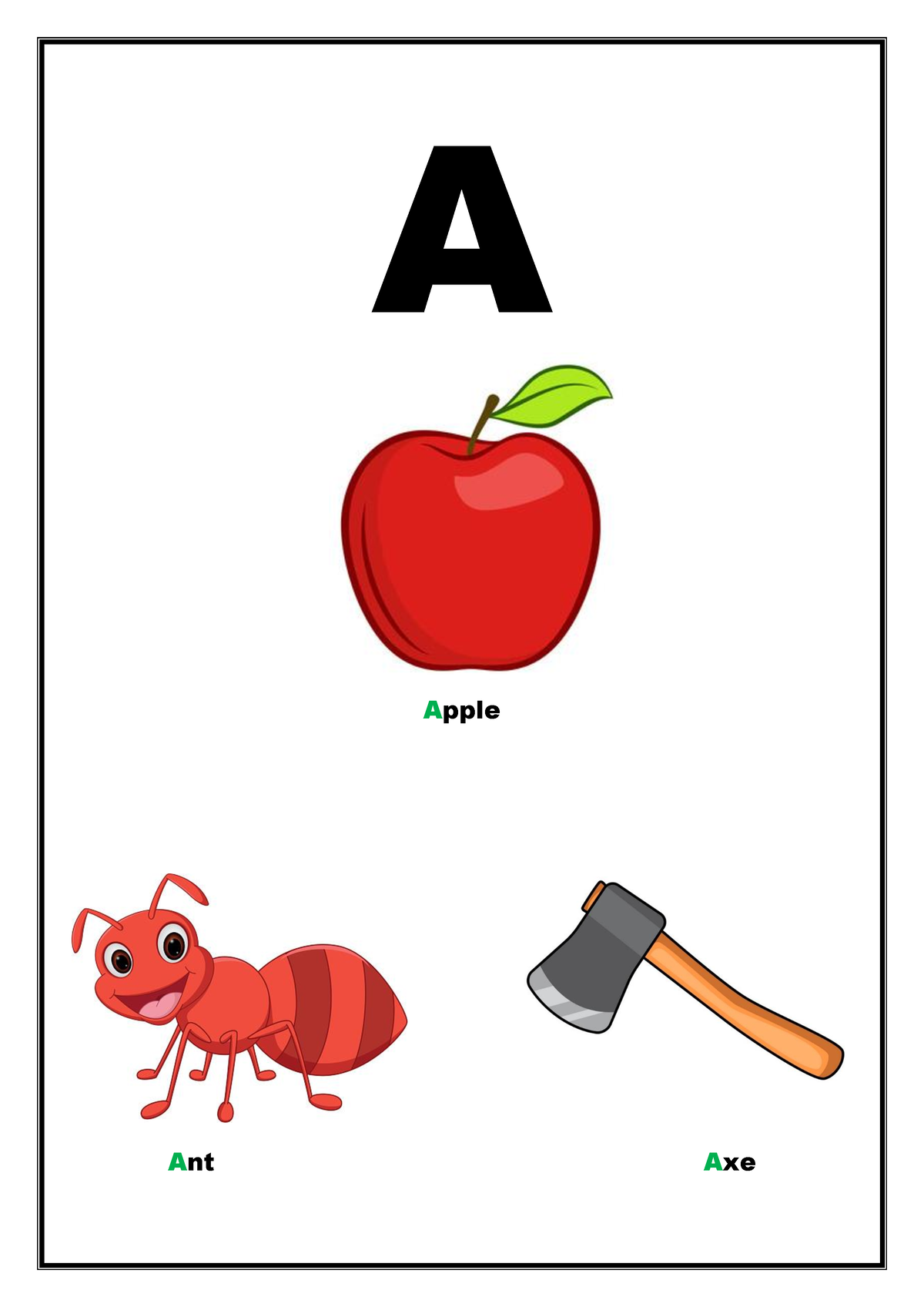 Phonics - electronics and electrical engeneering - A Apple J Ant Axe A ...