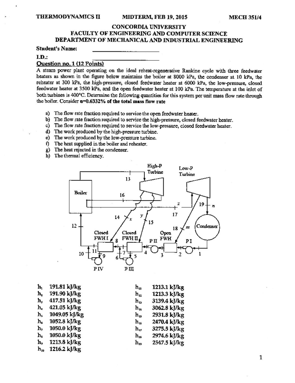 istat test answers