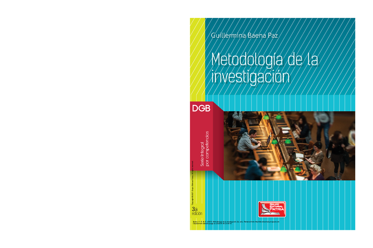 R131100 - Libro Guillermina - Metodología de la investigación Serie