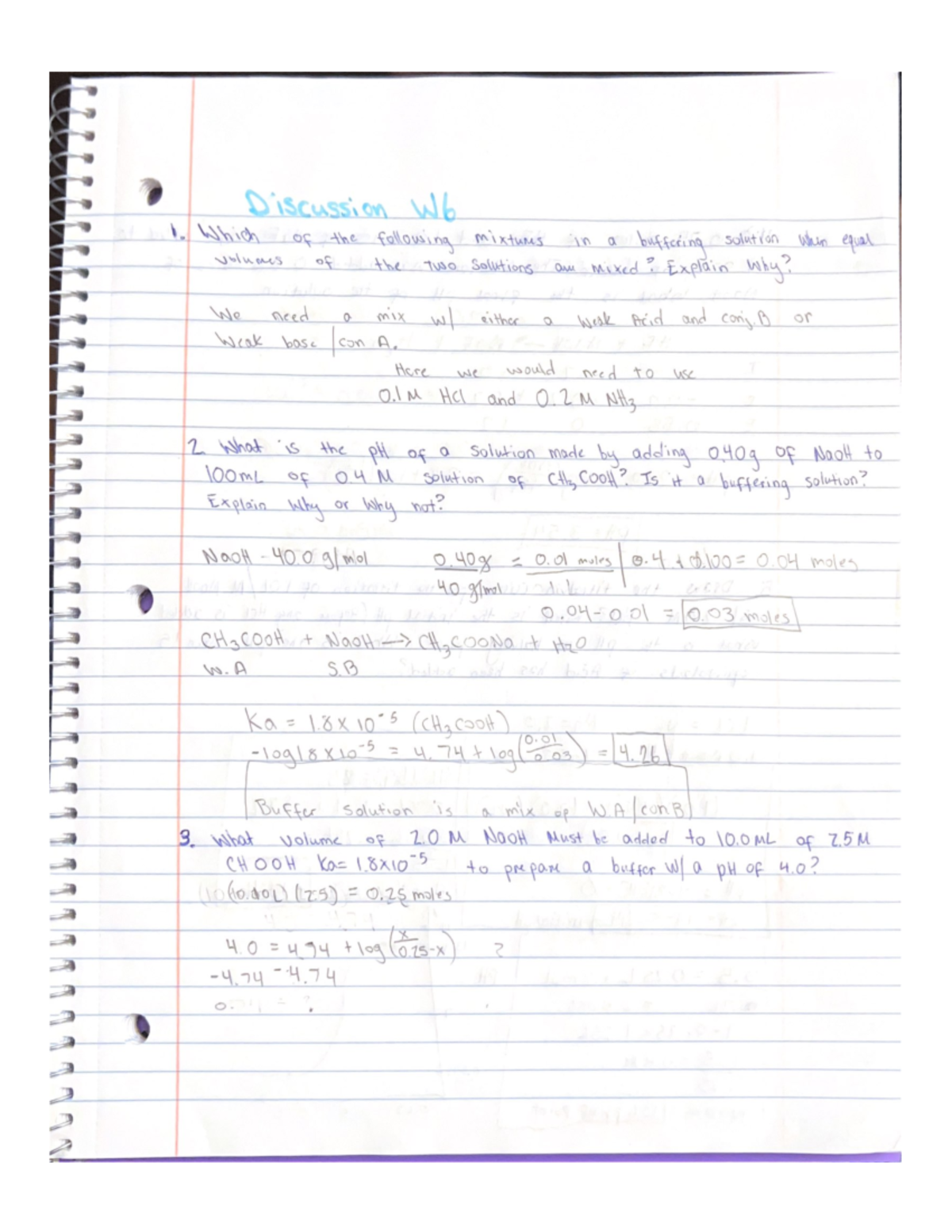 Chem 104 Discussion Post 6 - CHEM 104 - Studocu