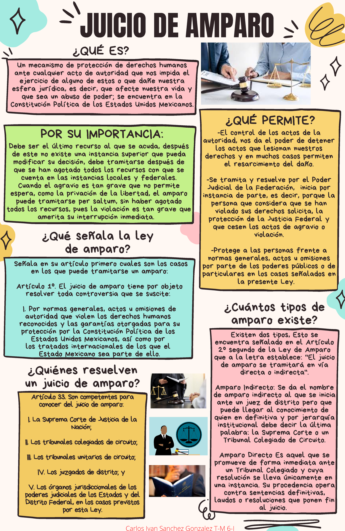 Juicio de Amparo de Carlos Ivan - JUICIO DE AMPARO Un mecanismo de ...