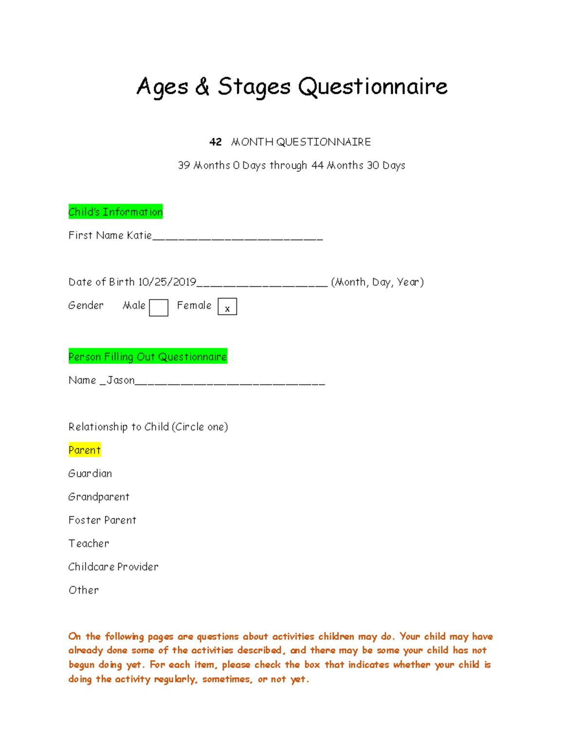 ecce-1103-questionnaire-for-42-month-child-ages-stages