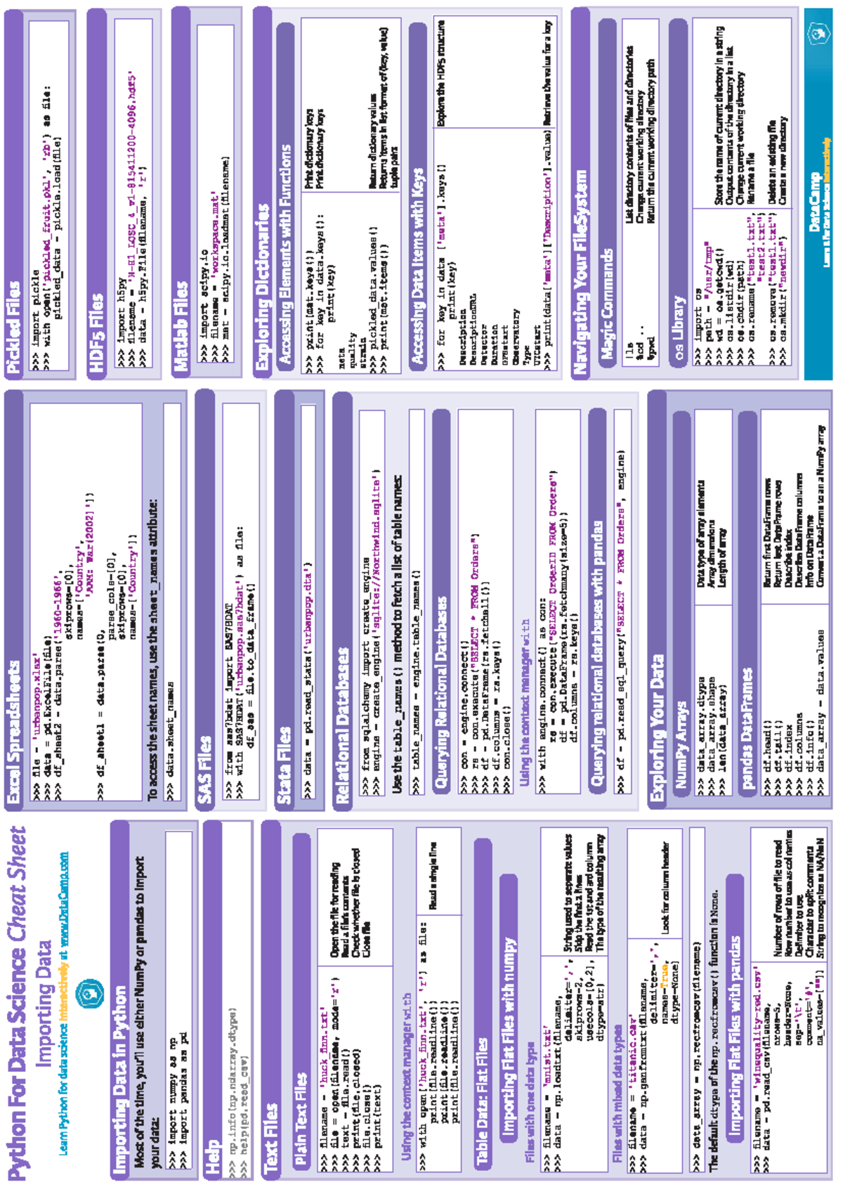 IMPORTING DATA FROM A DATA SOURCE visual data 7