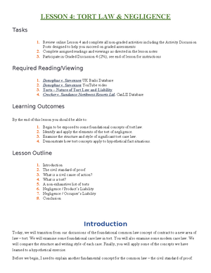 PO209 Lesson 10 - lecture notes - LESSON 10: EVIDENCE, RELEVANCE ...