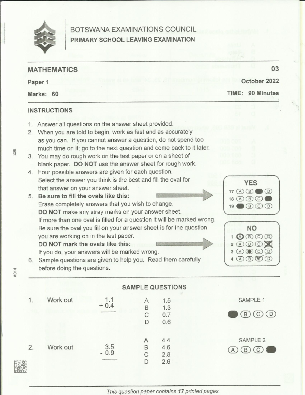 PSLE Maths 2022 - Mathematics For Primary Schoolers - Accountings And ...