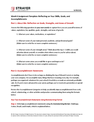 week 6 assignment external and internal environments