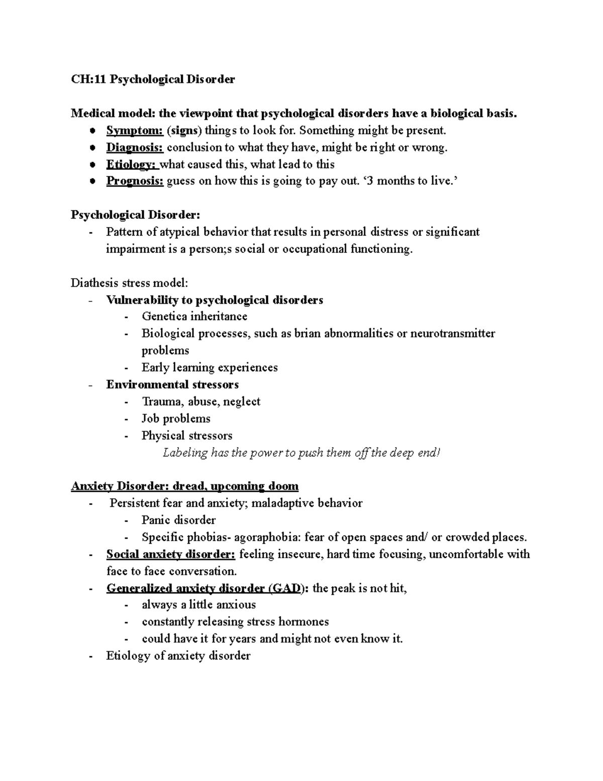 ch-11-psychological-disorder-ch-11-psychological-disorder-medical