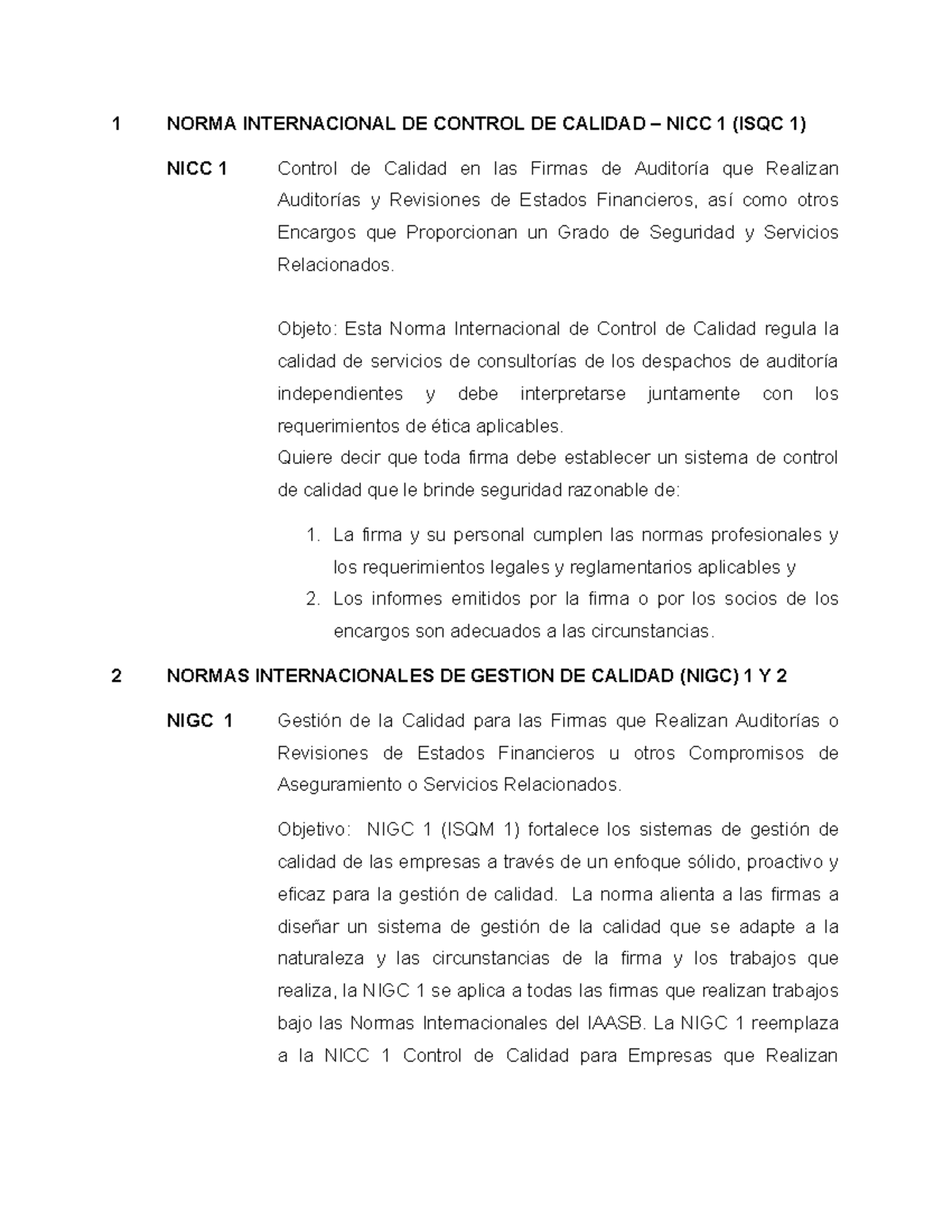 G13 Catalogo DE Cuentas 28-01-22 - 1 NORMA INTERNACIONAL DE CONTROL DE ...