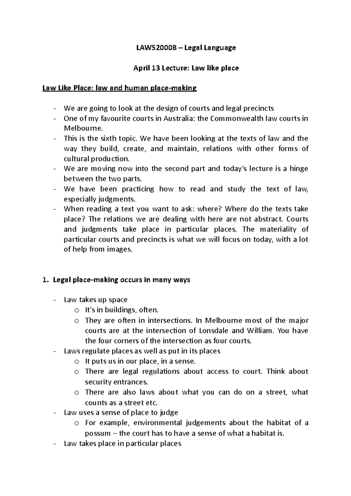 lecture-6-laws20008-legal-language-april-13-lecture-law-like-place