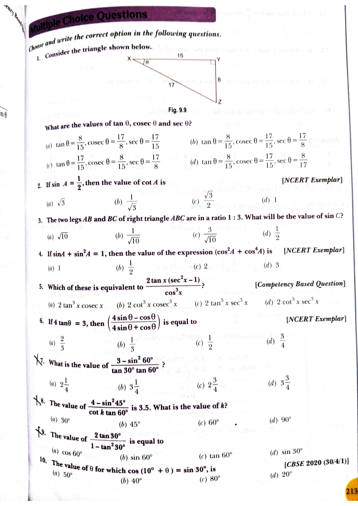 Trigonometry - academic maths - Studocu