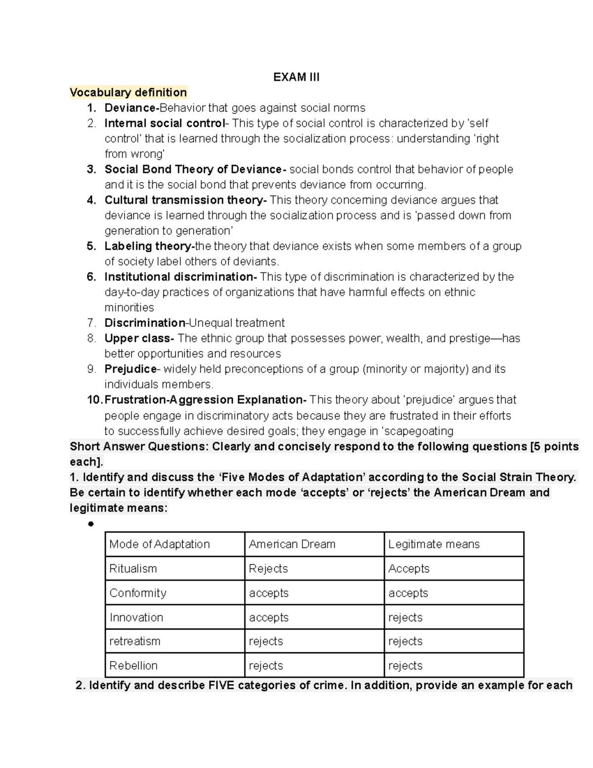 examination-iii-exam-questions-and-answers-exam-iii-vocabulary