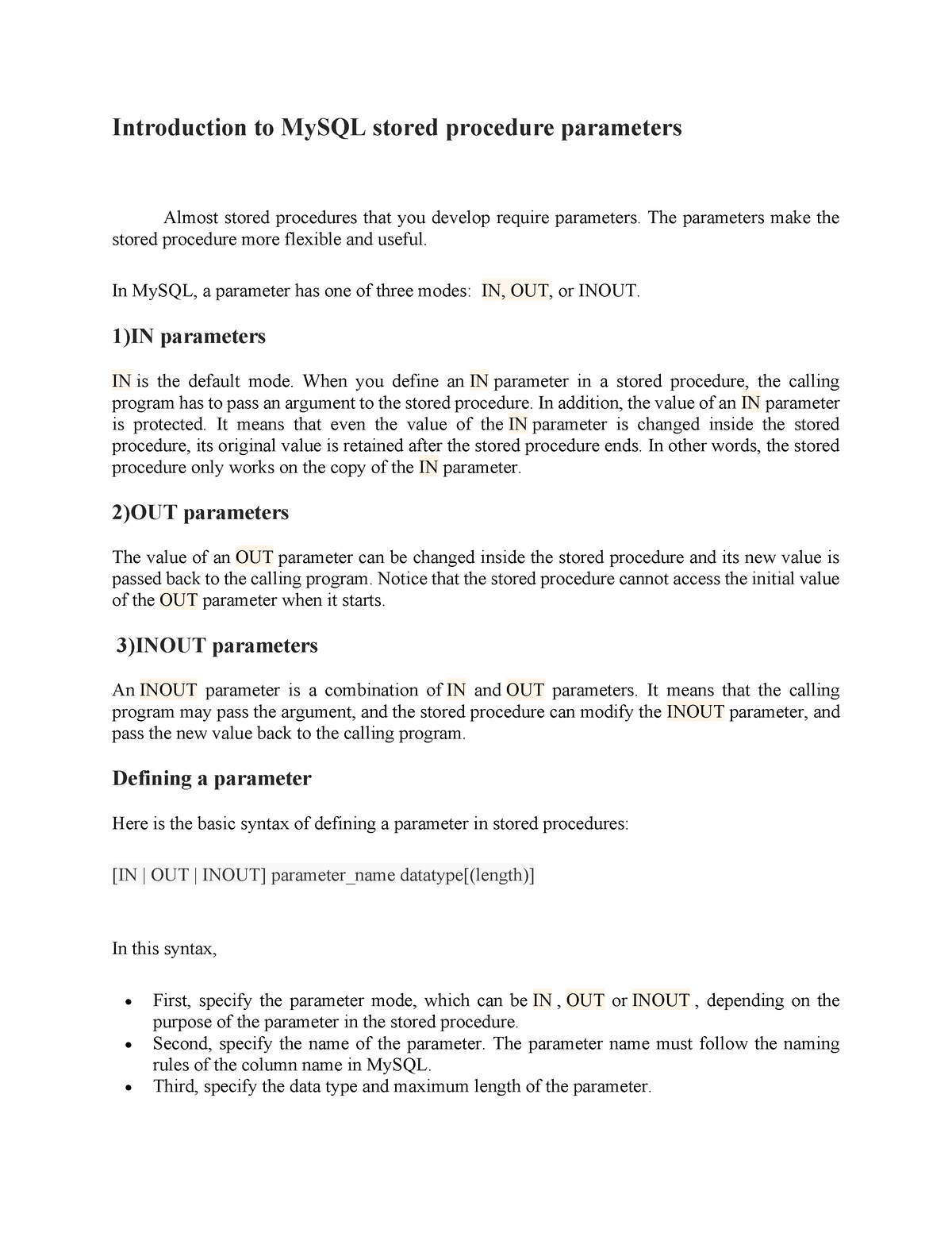 my-sql-stored-procedure-parameters-dbms1-introduction-to-mysql