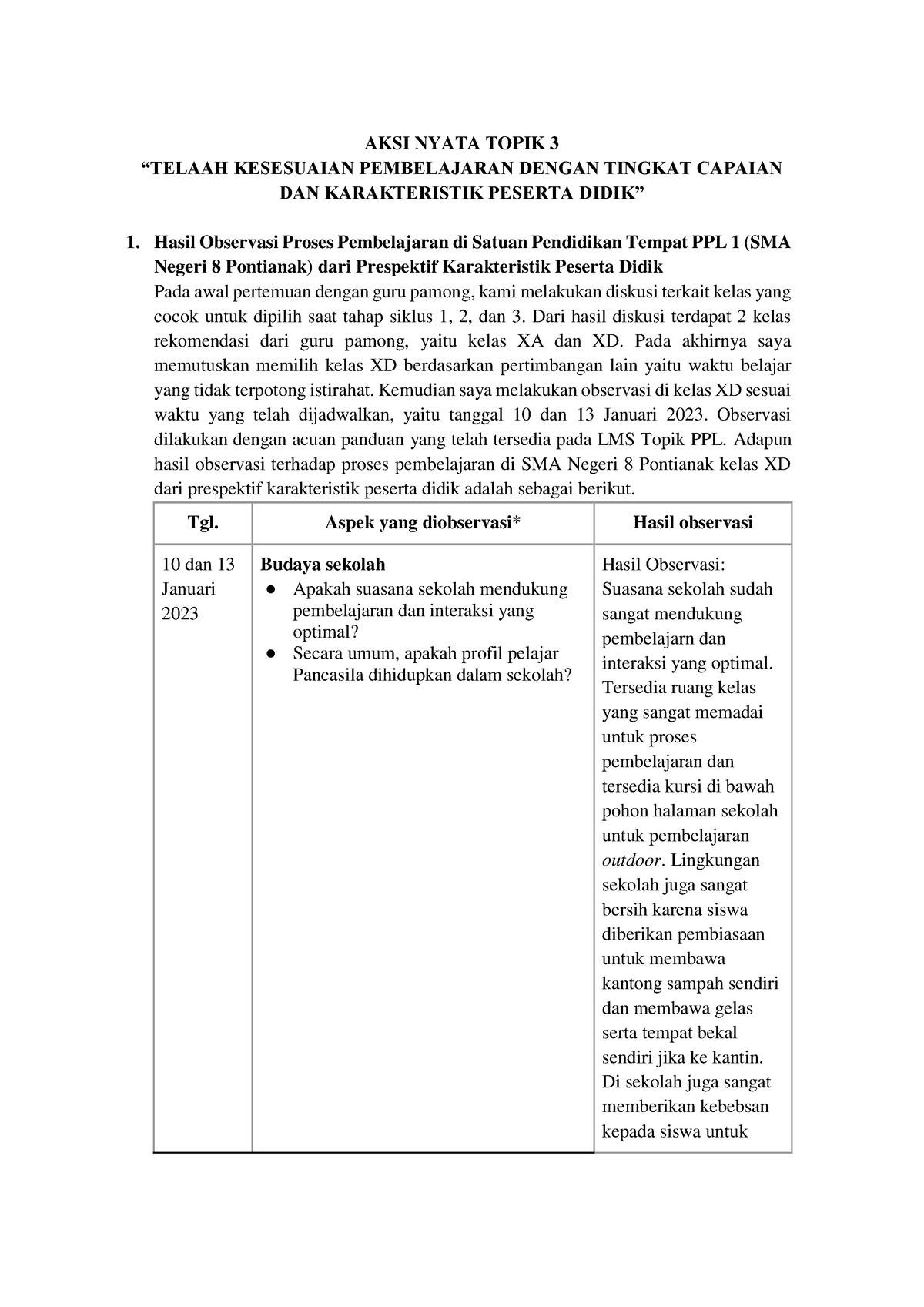 AKSI Nyata T.3 FULL - PPG PRAJABATAN 2022 - AKSI NYATA TOPIK 3 “TELAAH ...