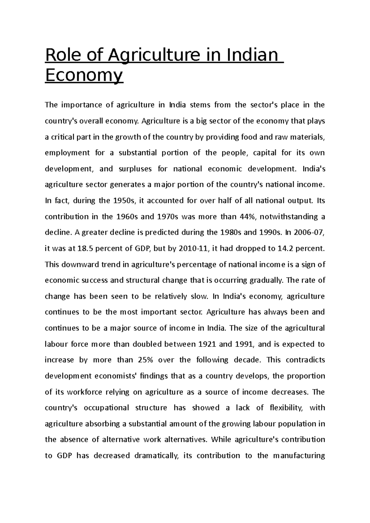 role-of-agriculture-in-indian-economy-role-of-agriculture-in-indian