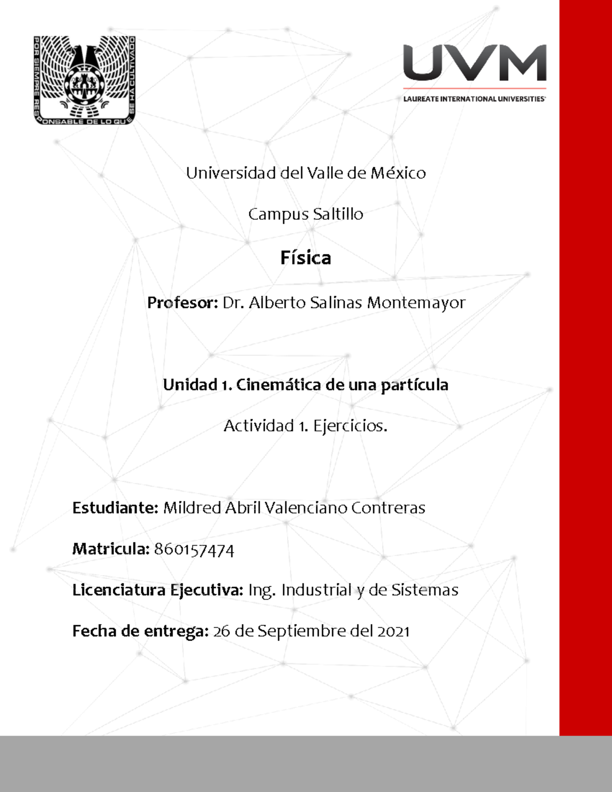 Act1_Ejercicios_VACM - Fisica - UVM - Studocu