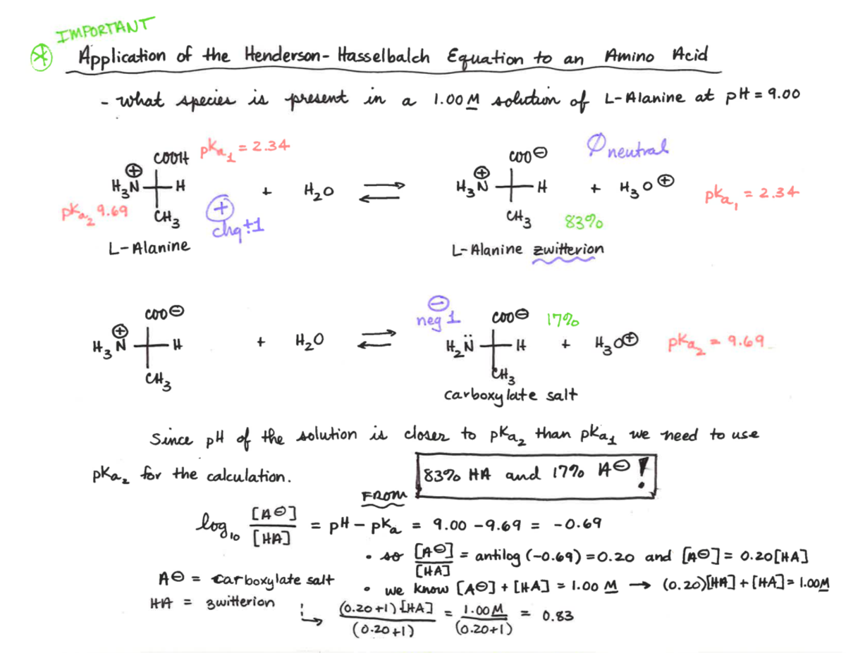CHE 232 - Lecture 25 - Acid-Base Properties of Amino Acid Side-Chains ...