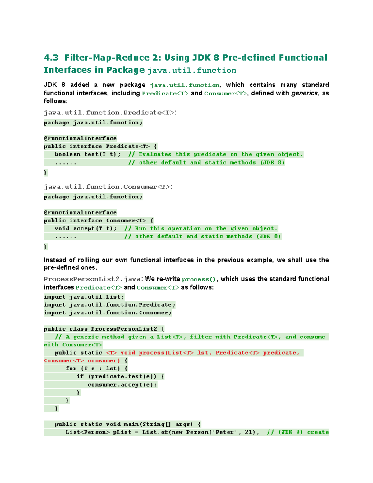 Java Programming Tutorial 92 - 4 Filter-Map-Reduce 2: Using JDK 8 Pre ...