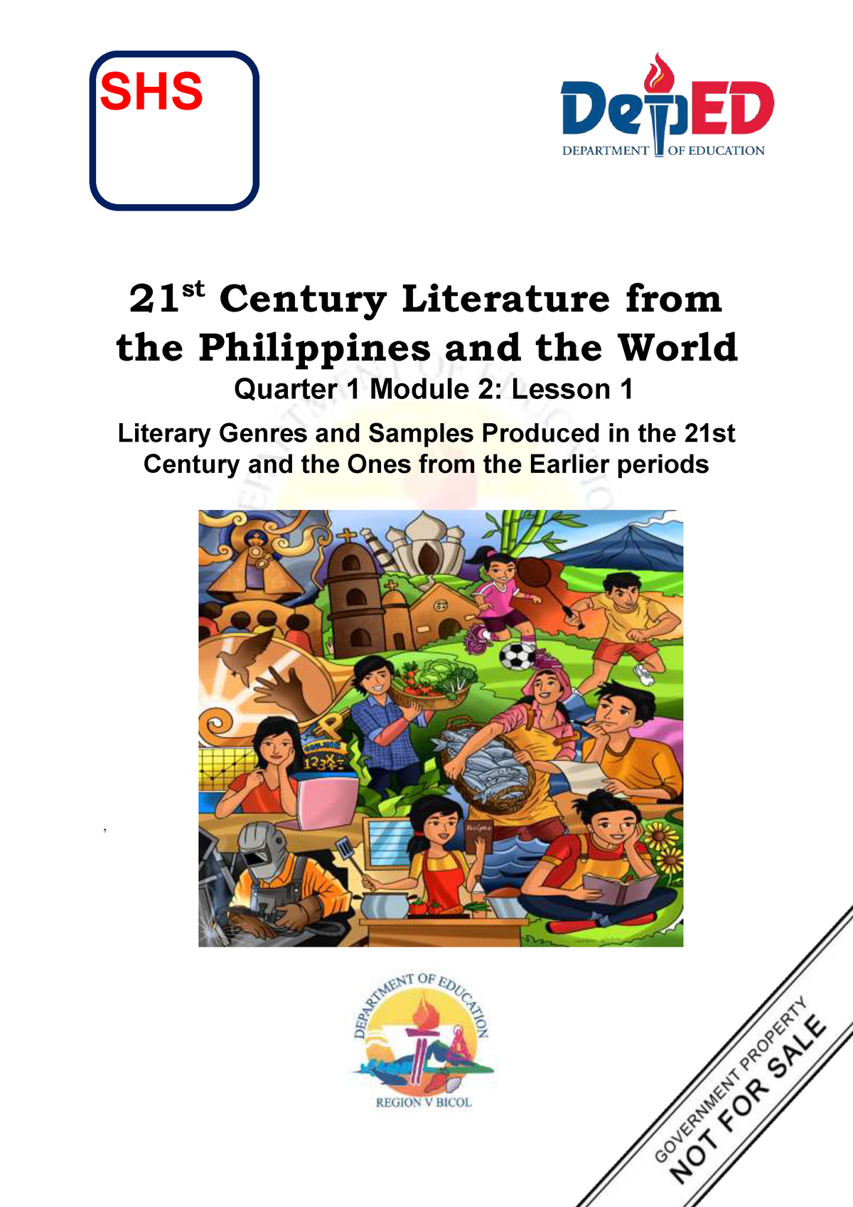 (new)21ST CENT LIT Q1 Module 2 Lesson 1 - 21 ####### St Century ...