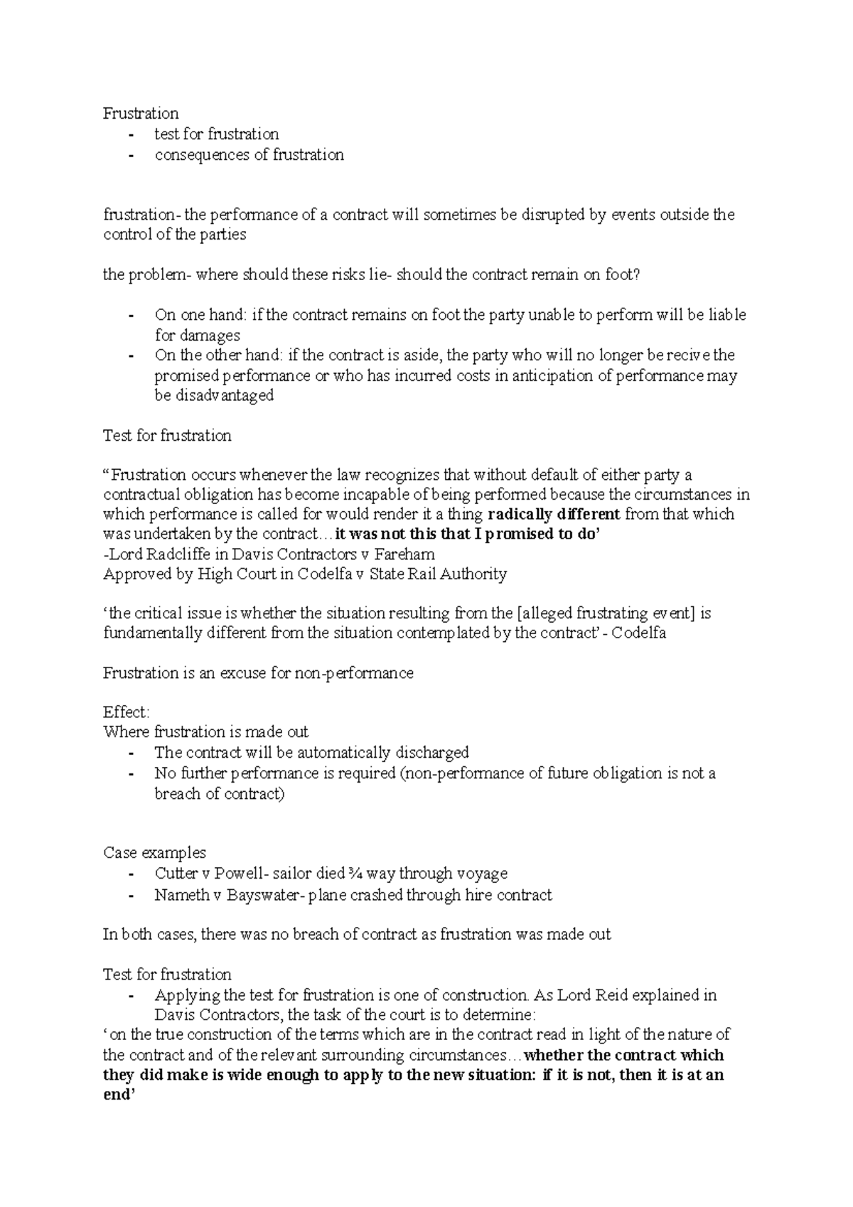 Frustration - Lecture notes 7 - Frustration - test for frustration ...