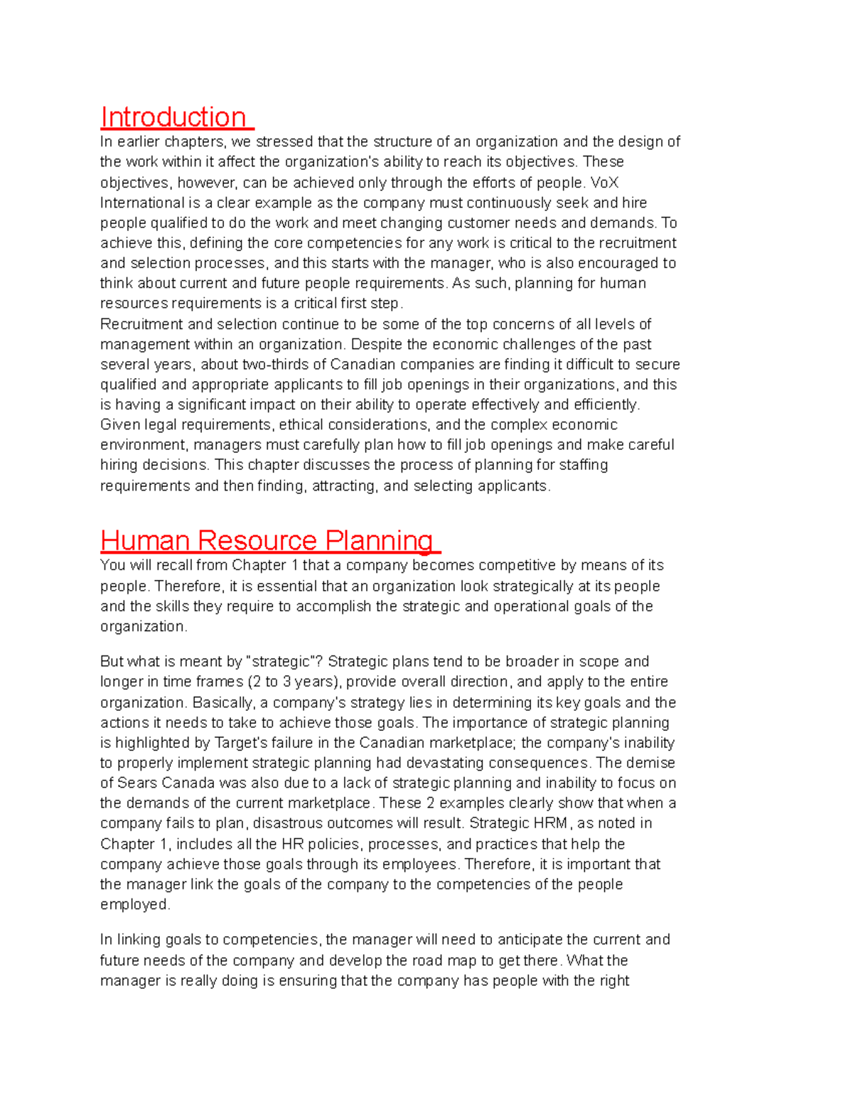 Module 5 - Chapter 5 - Introduction In earlier chapters, we stressed ...