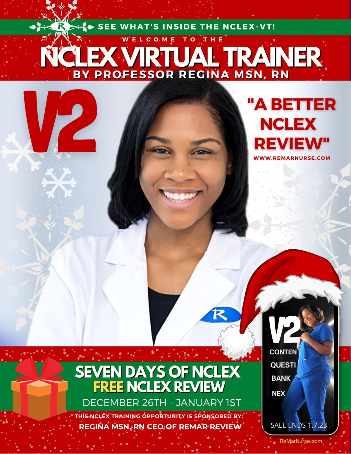 LYC - ReMar Review NCLEX V2 Nurse Training Platform by Regina M. Callion  MSN, RN
