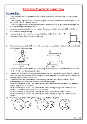 Tutorial Sheet-2, ES 103 - Introduction to Electrical Systems (ES 103 ...