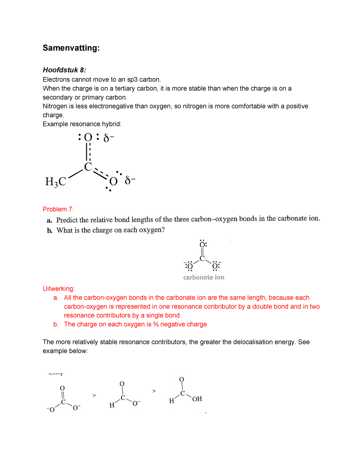 Tertiary Carbon