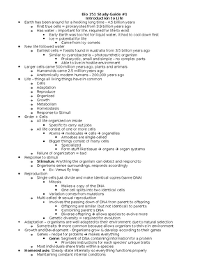 BIOL 151 HW For Unit 9 - Cell Cycle And Mitosis - BIOL 151 Homework ...