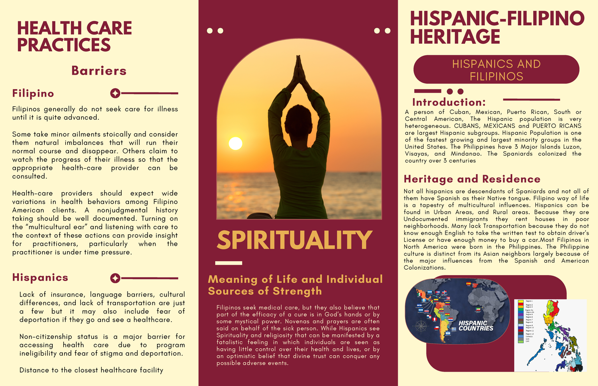 Hispanic-Filipino Heritage Brochure - HISPANICS AND FILIPINOS HISPANIC ...