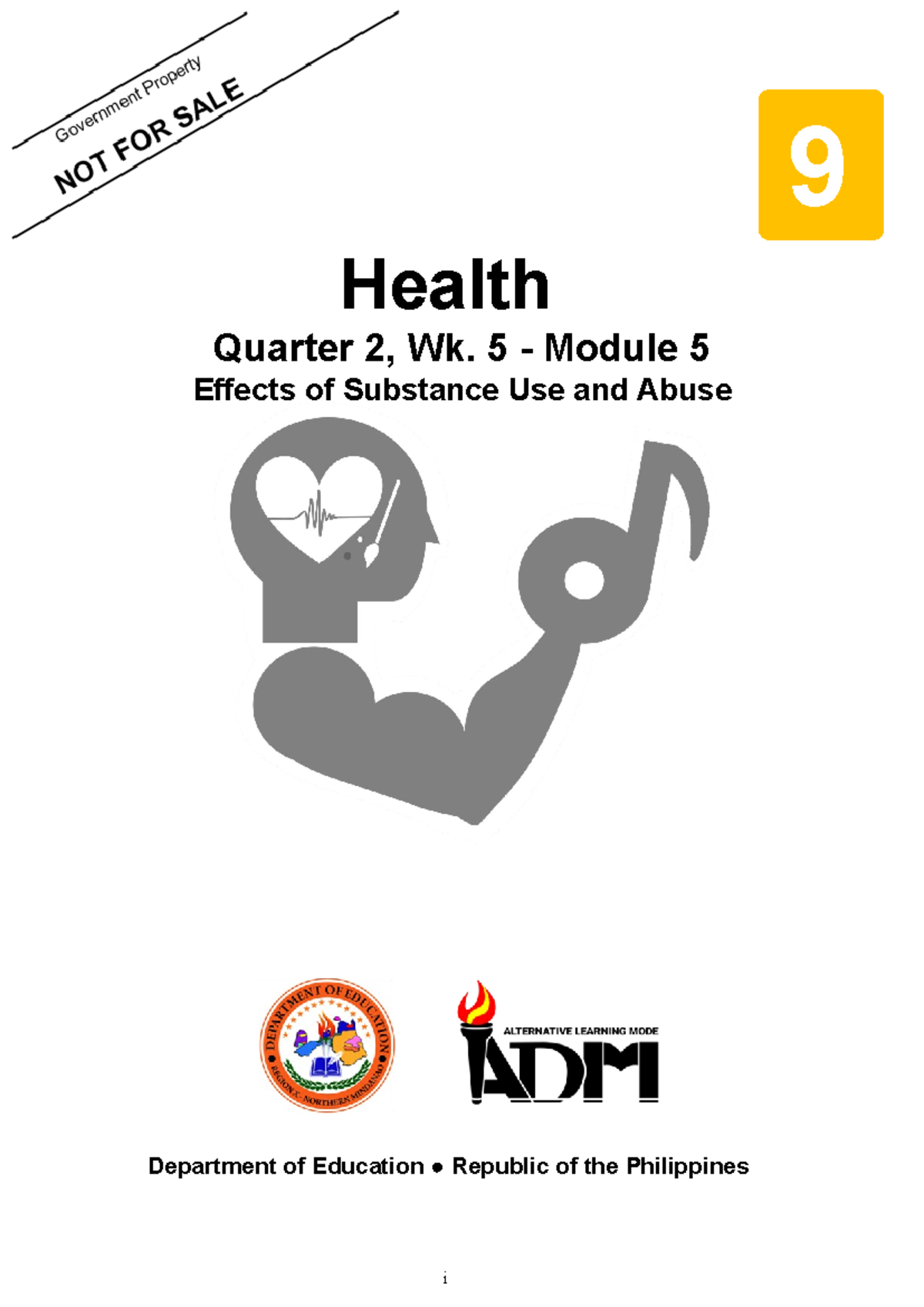 Health 9 Q2 Mod5 Drugs Version 2 - Health Quarter 2, Wk. 5 - Module 5 ...