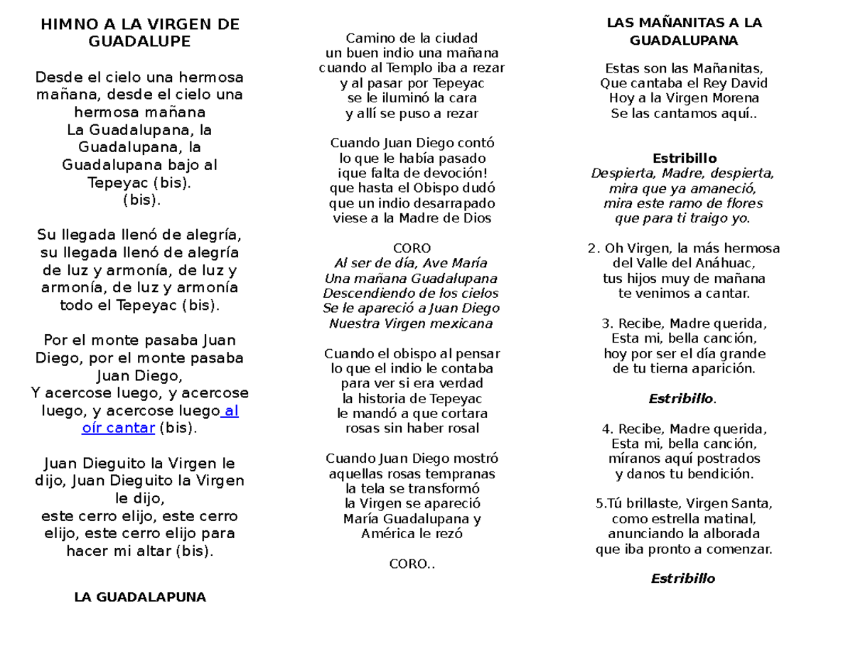 Desde El Cielo Una Hermosa Mañana Lyrics