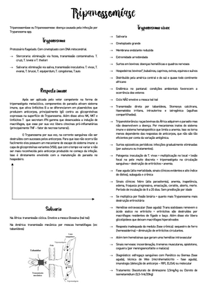Tripanossomiase Doencas Parasitarias Uel Studocu