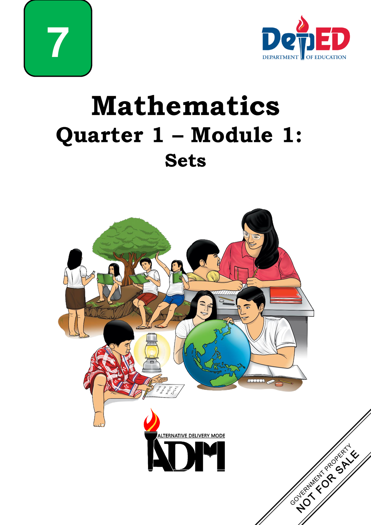 MAT7 Q1 W1 - Practice Lectures - Mathematics Quarter 1 – Module 1: Sets ...