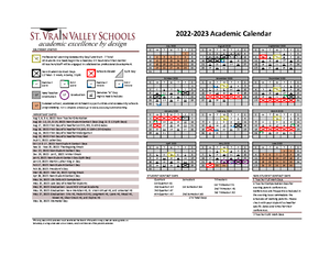 22 23 Final Academic Calendar English - S M T W T F S S M T W T F S S M T W  T F S 1 2 1 2 3 4 5 6 1 - Studocu