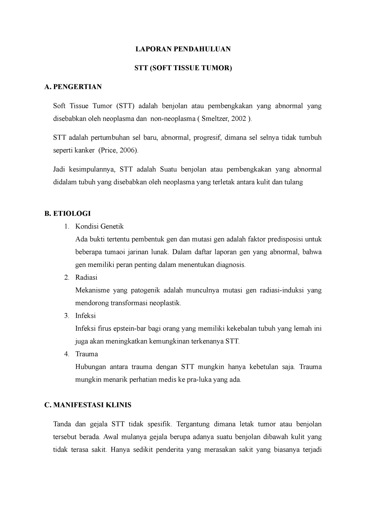 laporan-pendahuluan-stt-soft-tissue-tumo-laporan-pendahuluan-stt