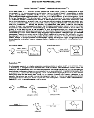 Organic chemistry basic reactions - Selected named organic reactions ...