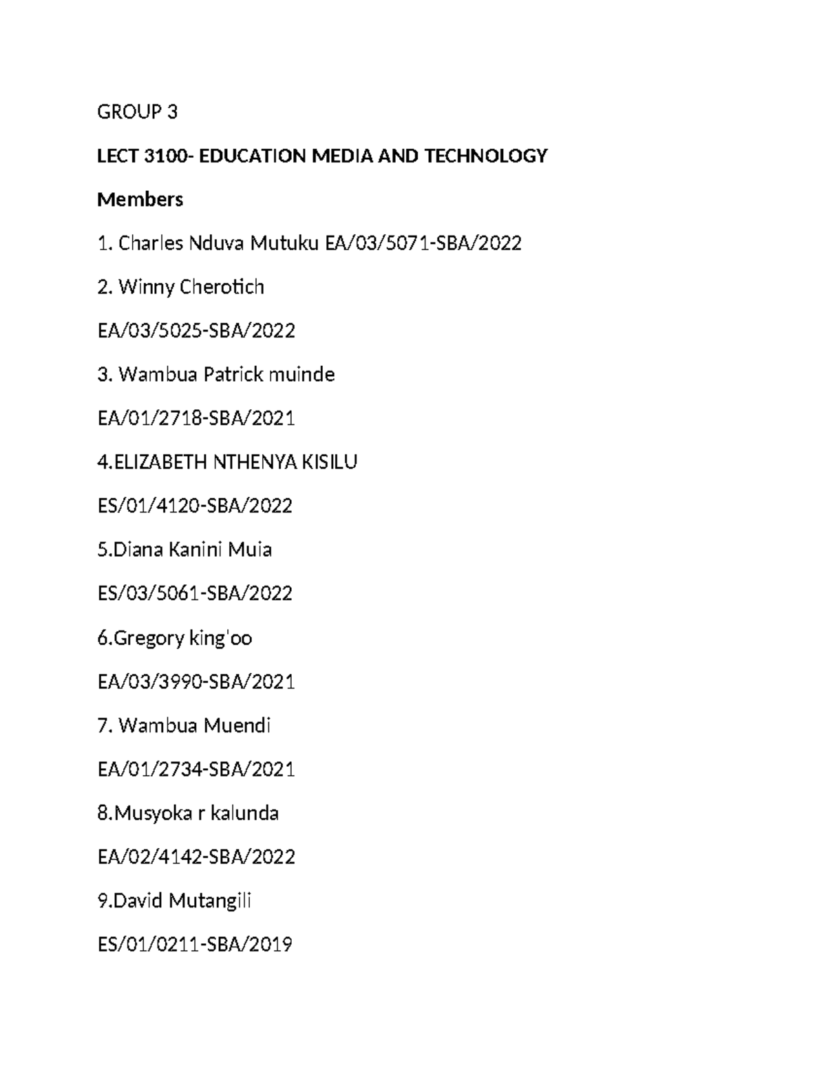 LECT 3100- Education Media AND Technology, Group 3 - GROUP 3 LECT 3100 ...