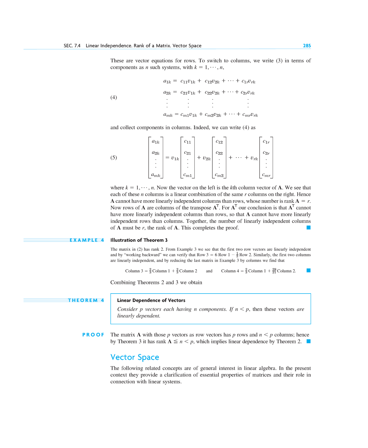 Advanced Engineering Mathematics (56) - These are vector equations for ...