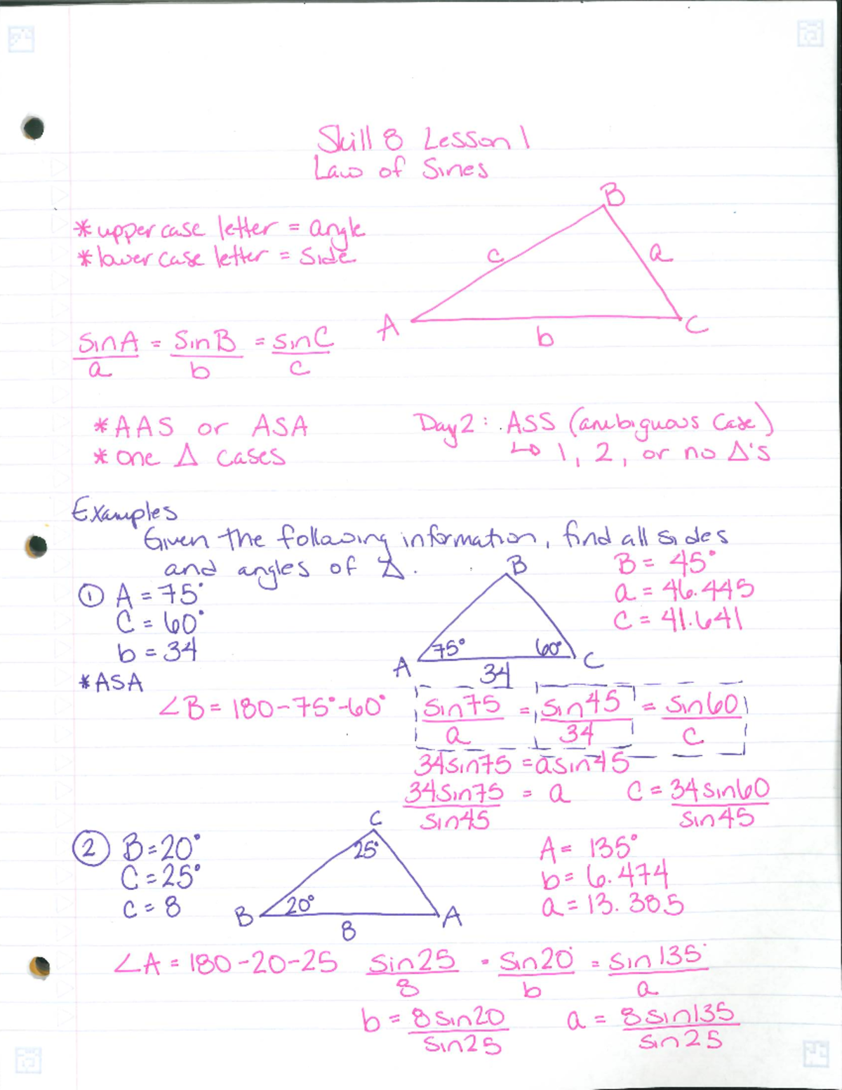 Lesson+1+Notes - Notes - Mathematik - Studocu
