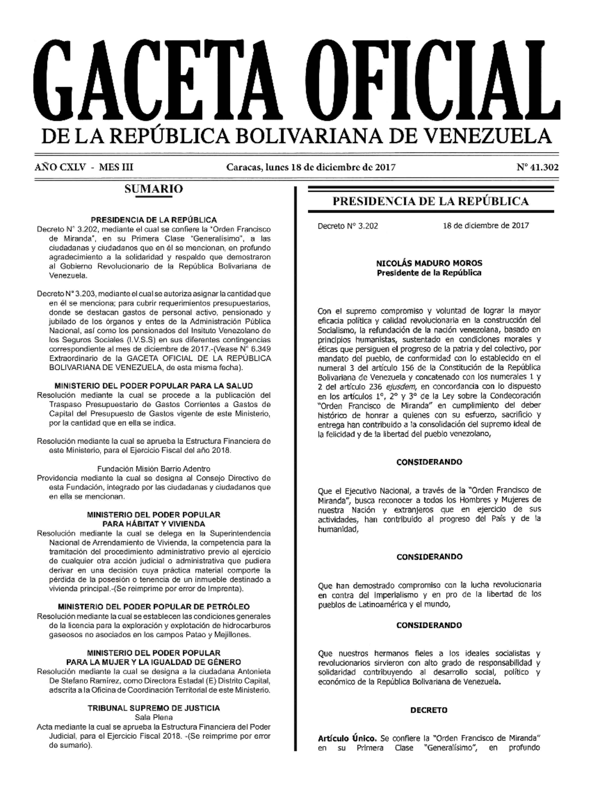 41302 - Grgrgrg - 439 GACETA OFICIAL DE LA REPÚBLICA BOLIVARIANA DE ...