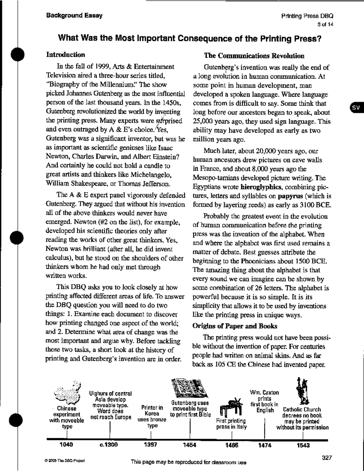 Waleed Sukhera printing press dbq Studocu