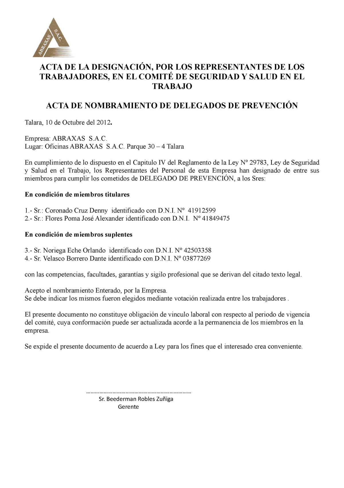 Acta De Procedimiento Apuntes Acta 2021 Acta De Proce