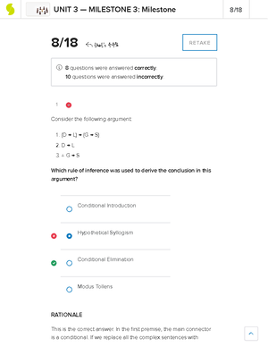 Milestone 4 Critical Thinking Sophia - 1 CONCEPT → Analogical Reasoning ...