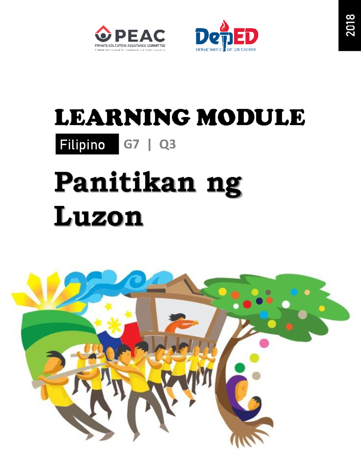 2018 FILG7Q3 - Module - Panitikan Ng Luzon Filipino G7 | Q LEARNING ...