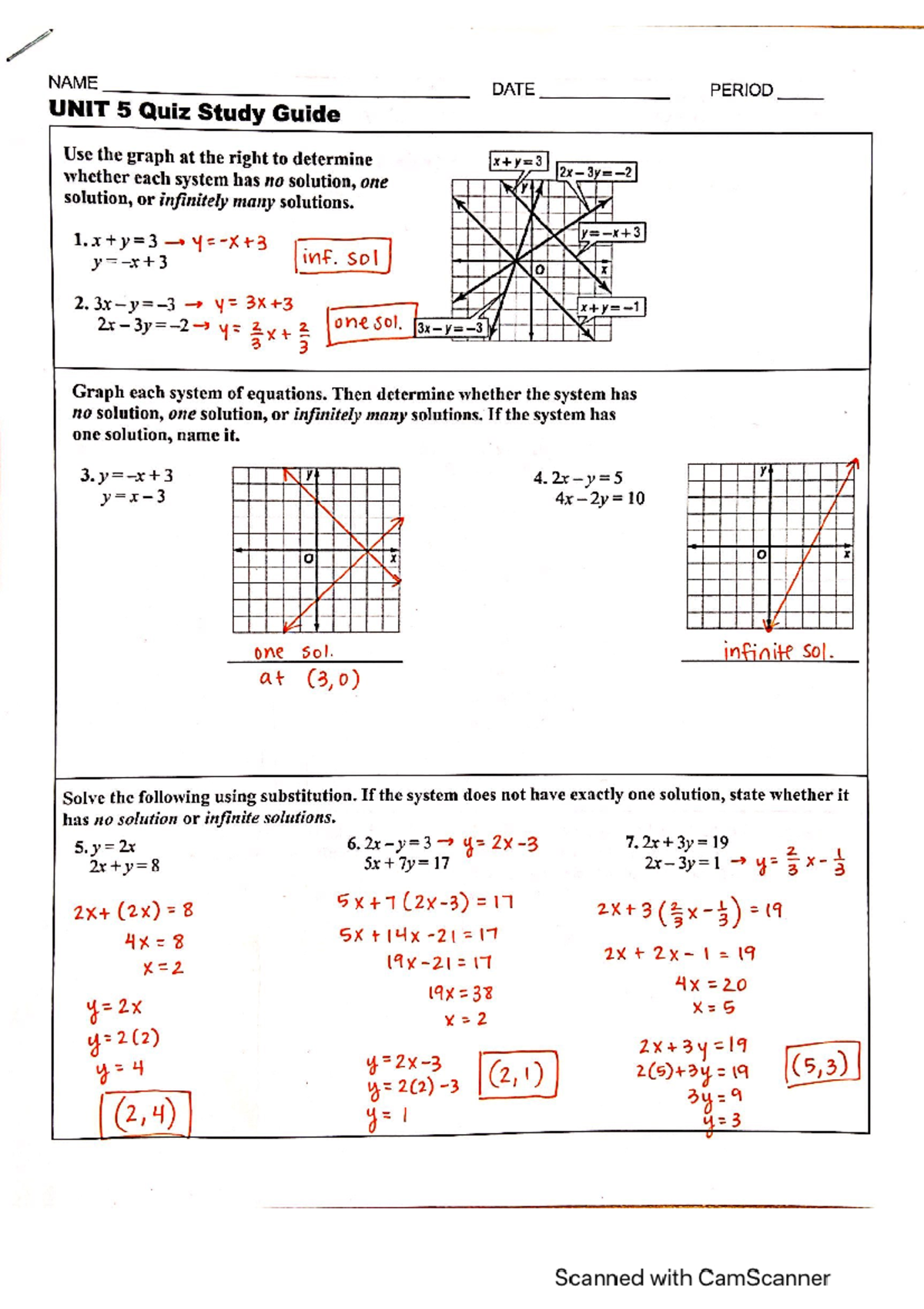Unit 5 Quiz Study Guide Solutions - Studocu