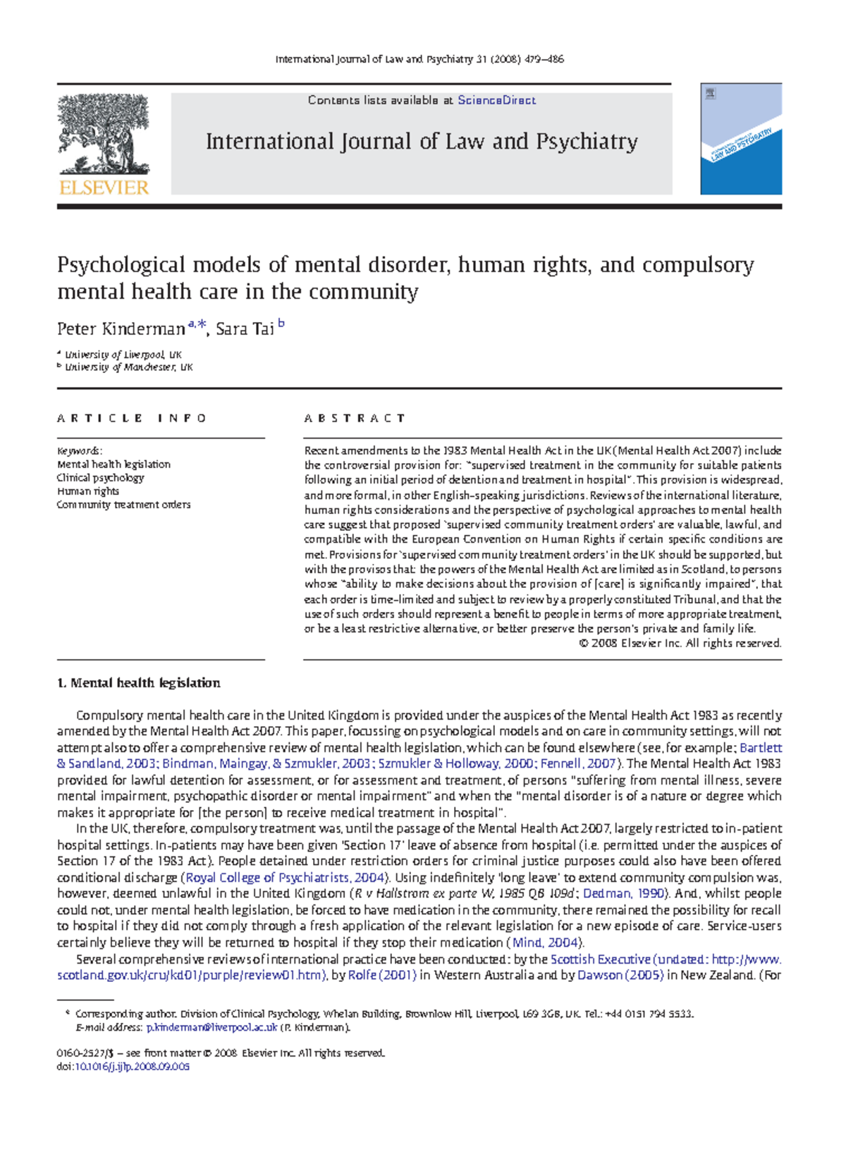 compulsory-mental-health-article-goolge-scholar-psychological-models