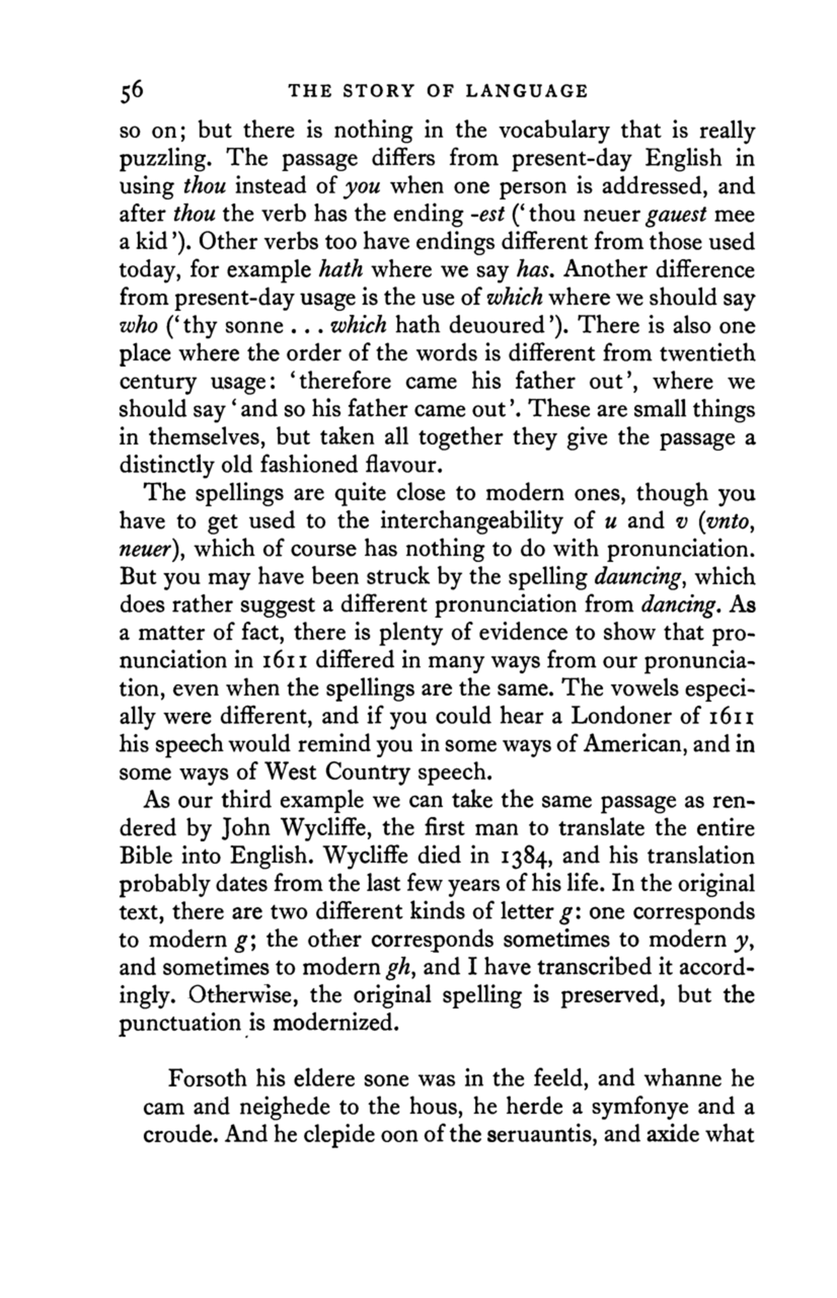 Story Of Speech And Language 20 So O N B U T T H E R E I S N O T H