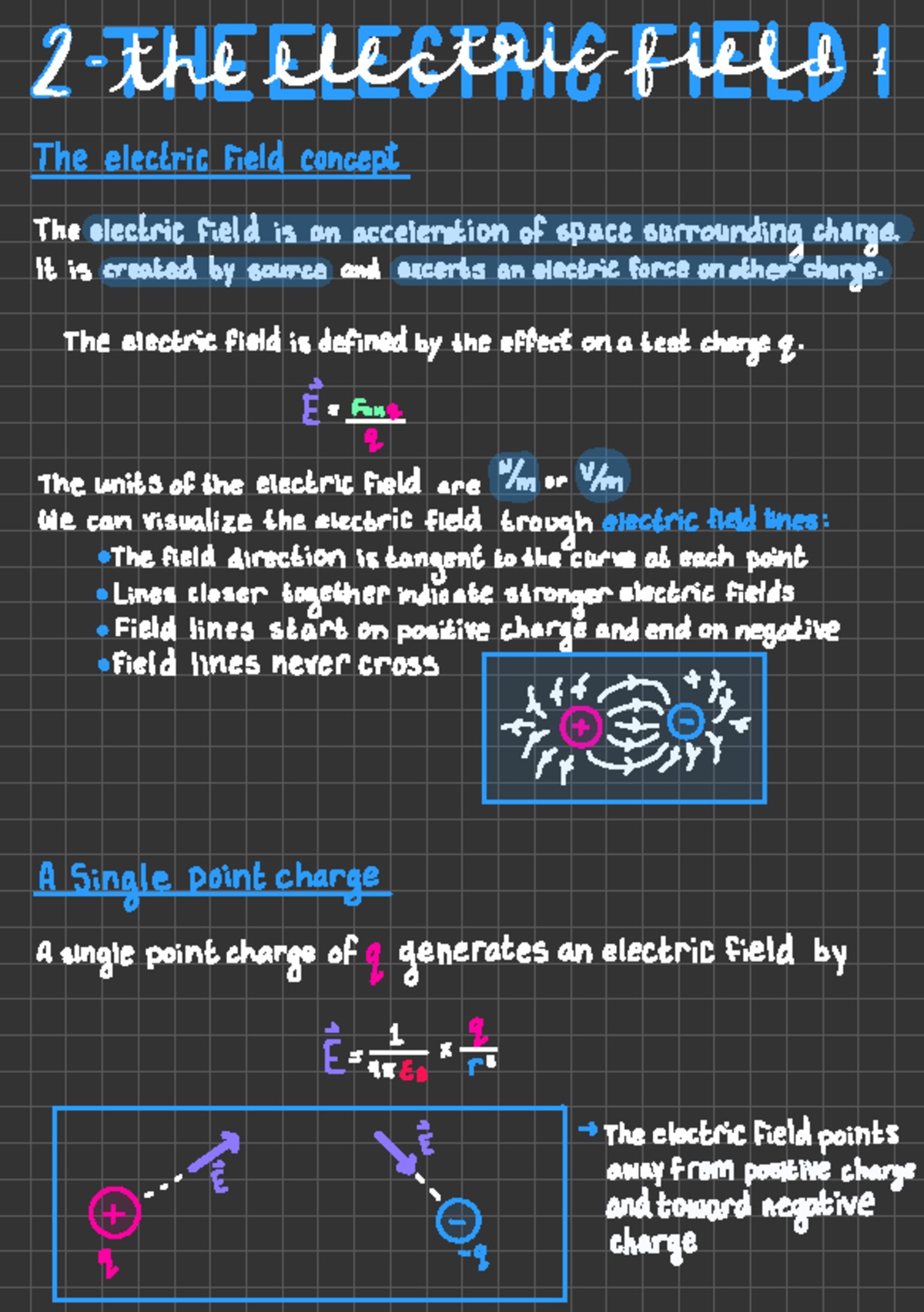 review-sheet-for-electric-field-i-theelectricfield-the-electric