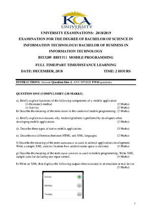 M.A.P. Group Assignment - Mobile Application Programming Assignment 2 ...