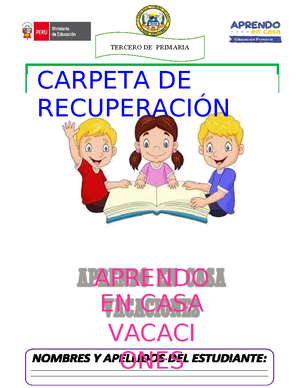 Tutoria vivmos en ambiente de respeto y equidad - SESION DE APRENDIZAJE ...